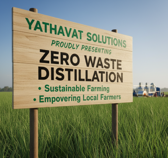 Zero Waste Essential Oil Steam Distillation at Cluster Units in India